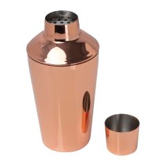 CrisMa šejker za koktajle s kovino baker, 500ml, rožnato zlato, MA8495295