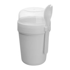 Skodelica za kosilo "to go" 500 ml, bela, MA8552406