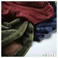 Blanket Van Eyck rPET 240gsm. Patch personalizzabile, ABL007