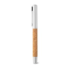 ANDREW, Roller with stainless steel body (90% rSS) and cork with clip, Natural, 91783-160