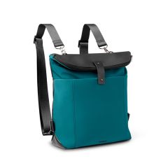 ROVER BACKPACK II, Rucksack aus Stoff und PU, Petrolblau, 92188-174
