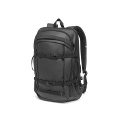 KAMPALA, Laptop backpack in 900D, high-density recycled polyester, with water-resistant coating and 210D recycled polyester lining 173", Black, 92363-103