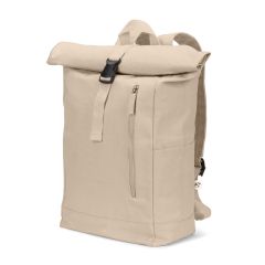 SAINT, zaino Roll top in cotone riciclato e poliestere riciclato (380 g/m²), 92533