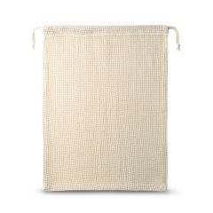NAPOLI, 100% cotton bag (120 g/m²) with 100% cotton mesh on the front (100 g/m²), Light natural, 92935-150