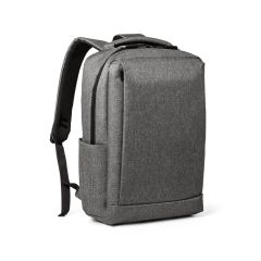 BOLOGNA, 156" Laptop backpack in 300D polyester, Grey, 92999-113