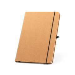 MATISSE, taccuino A5 con copertina rigida in pelle (70% riciclata) con pagine a righe, 93087