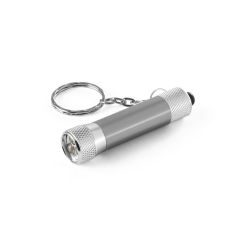 LERGAN, Aluminium keyring with a 3 LED flashlight, 93141