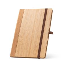 ORWELL, zvezek A5 iz bambusa in plute z linijami, naravna, 93281-160