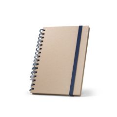 PROUST, A5 bilježnica s prstenom, tvrdi uvez, izrađena od papira od šećerne trske (80%) s običnim papirom, plava, 93287-104
