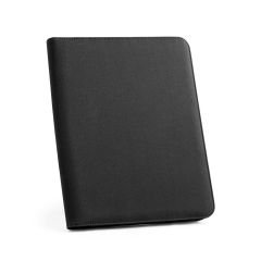 EMERGE FOLDER II, A4 Ordner aus recyceltem Polyester (100% rPET) 300D mit Reißverschluss, Schwarz, 93579A-103