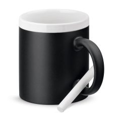 CHALKIE, keramična skodelica 360 mL, bela, 93957-106