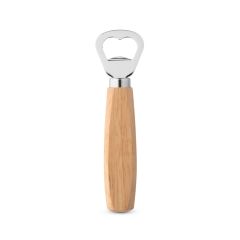 HOLZ, Bottle opener in metal and wood, Light natural, 94134-150