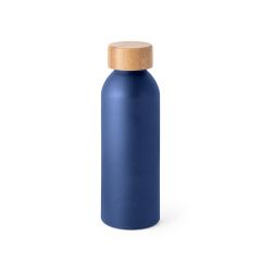 QUETA, borraccia in alluminio con coperchio in bambù 550 mL, 94250