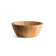 SAGE, ciotola rotonda per insalata in legno di acacia, Naturale scuro, 94290-170