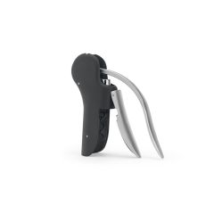 LAGREIN, ABS and zinc corkscrew with automatic lever for easy opening, Black, 94374-103