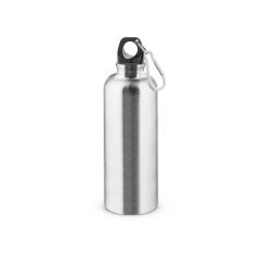 KELCE, bottiglia in acciaio inox a parete singola con moschettone 550 ml, 94392