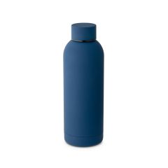 ODIN, dvojno stenska vakuumska steklenica iz nerjavečega jekla (36 % reciklirano) z gumijasto prevleko 550 mL, 94603