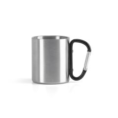 WINGS, tazza in acciaio inossidabile da 230 mL, nero, 94614-103