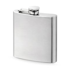MUSE, džepna boca od nehrđajućeg čelika 180 mL, srebro, 94684-107
