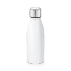 BILLY, aluminijska boca za sublimaciju i poklopac od nehrđajućeg čelika 500 mL, bijela, 94957-106