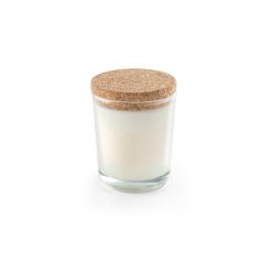 ZEN 80, candela aromatica in contenitore di vetro con coperchio in sughero 80 g, bandiera, 95077-110