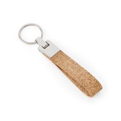 EVANS, set composto da penna a sfera e portachiavi, entrambi in metallo e sughero, naturale, 95106-160