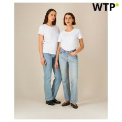 Das ikonische, mid-light Frauen-Fitted-T-Shirt, EGSTTW079
