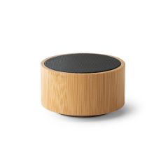 ARBER, Portable 3W speaker with 4h battery life in bamboo and recycled ABS (100% rABS), Natural, 97125-160