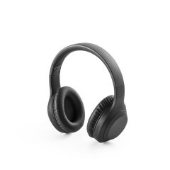 BETTENCOURT, Foldable wireless headphones with ANC and 15h of autonomy on recycled ABS (100% rABS), Black, 97138-103