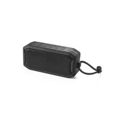 SHEERAN, altoparlante portatile 10W con IPX7 e 9h di autonomia con 100% ABS riciclato, nero, 97140-103