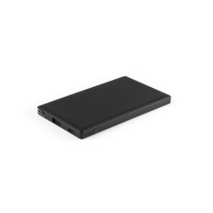WIGNER, power bank 4.000 mAh in ABS riciclato (100% rABS), nero, 97163-103