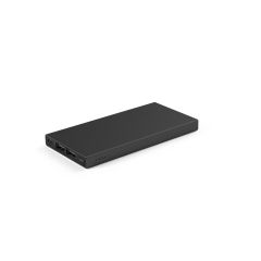 DOROTHY 5, 5.000 mAh power bank made from recycled aluminium (100% rAL), Black, 97164-103