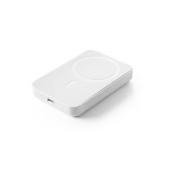 AMPERE 5, power bank magnetico da 5.000 mAh con caricatore wireless superveloce da 15W in ABS riciclato (100% rABS), 97166