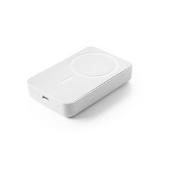 AMPERE 10, power bank magnetica 10.000 mAh con caricatore wireless superveloce 15W in ABS riciclato (100% rABS), 97167