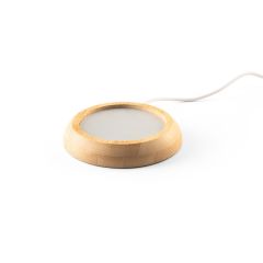 GATES, Mug warmer with bamboo body, Natural, 97178-160