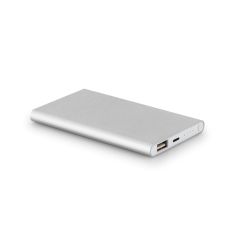 MARCET, Power bank slim 4000 mAh in Recycled ABS (70% rABS) and recycled aluminium (30% rAL), 97344