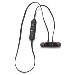 OTTO, Wireless magnetic earphones with 3 hours of battery life on recycled ABS (100% rABS), Black, 97913-103