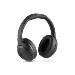 MELODY, Wireless PU headphones with BT 50 transmission, Black, 97957-103