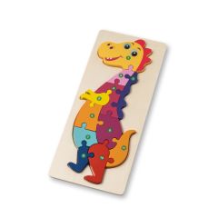 DIPLODOCO, puzzle a forma di dinosauro in multistrato di pino, Luce naturale, 98003-150