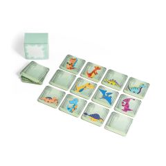 TRICERATOPS, 20-teiliges Memory-Spiel, hellgrün, 98098-119