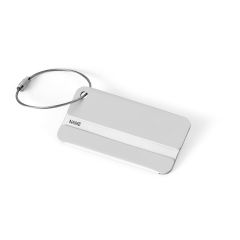EMIL, aluminijska oznaka za prtljagu, Satensko srebrna, 98111-127