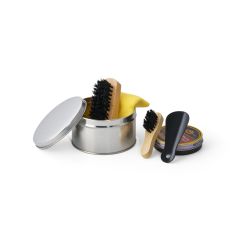 COBB, komplet za čiščenje čevljev s 6 kosi, Satenasto srebrna, 98117-127
