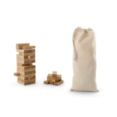 FLIK, Holzspiel mit 54 Teilen, Natürliches Licht, 98491-150