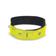 VISIBLE, braccialetto riflettente con 4 LED rossi, giallo, 98515-108