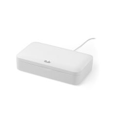 BACTOUT, UV sterilizer case with wireless charger Fast (10W), White, 98519-106
