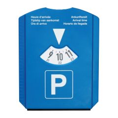 Parking disc with ice scraper, Blue, MA9901104