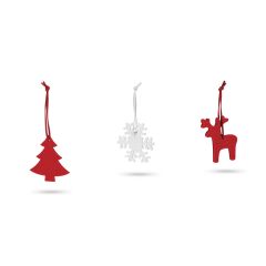 ZERMATT, Christmas ornaments, Red, 99341-105