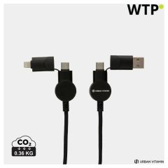 Oakland RCS reciklirana plastika 6-v-1 hitro polnjenje 45W kabel, XDP302.70-7D9A388D