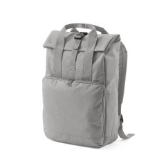 Zaino Warsaw 20L in rPET. Chiusura a rotolo e fibbia, ABK026