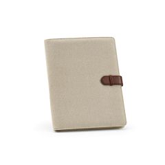 Eliot A4 Ordner rCotton. 64 FSC® Blatt Notizblock und rPU Verschluss, AFD003